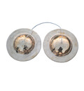 Whompers - Brass Hand Cymbals (Medium 7.2\" - 7.5\")