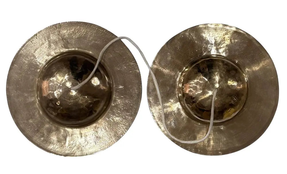 Whompers - Brass Hand Cymbals (Large 8.2\" - 8.5\")