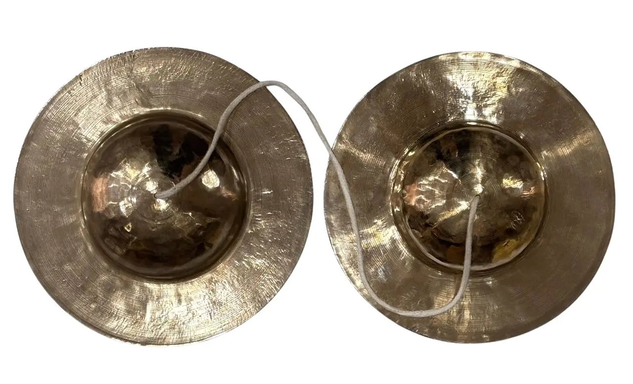 Whompers - Brass Hand Cymbals (Small 5.2\" - 5.5\")