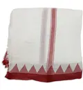 Jagnnath Puri Temple Border Dhoti and Chadar Set