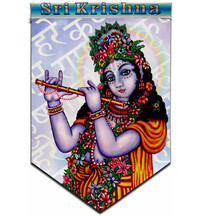 Art Flag -- Krishna