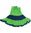 Gopi Dress -- Frill Skirt, 2 piece with Dupatta