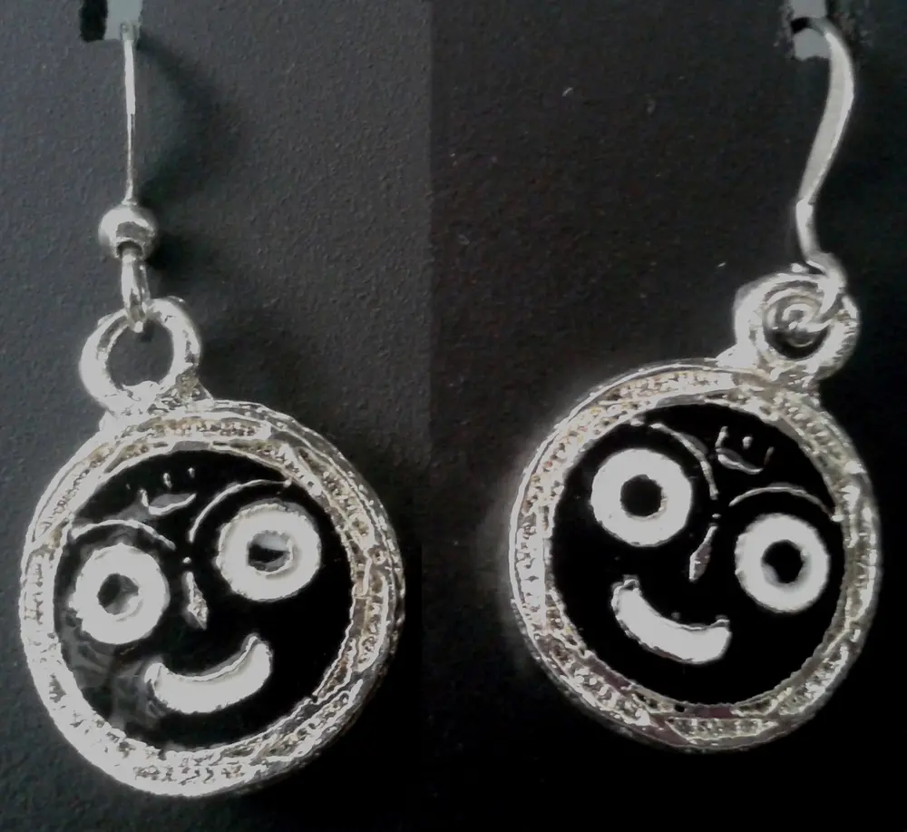 Earrings Lord Jagannatha (Pair)
