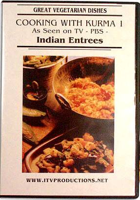 Great Vegetarian Dishes DVD -- Indian Entrees