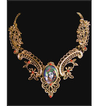 Krishna Necklace -- Gold Color