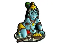 Large Krishna as Laddu Gopal Magnet Large Krishna as Laddu Gopal Magnet
