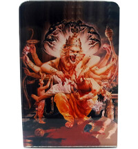 Acrylic Stand -- Nrsimhadeva Killing Hiranyakasipu (2" x 3")