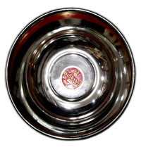 Set of 6 Prasadam Bowl - Stainless Steel - 4"